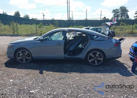 2025 Honda Accord Hybrid Sport из США, поврежденный, VIN 1HGCY2F53SA027146